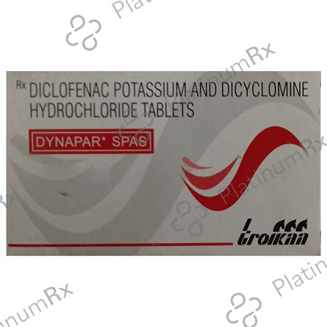 Dynapar Spas Tablet - Uses, Side Effects, Price, Generic | PlatinumRx
