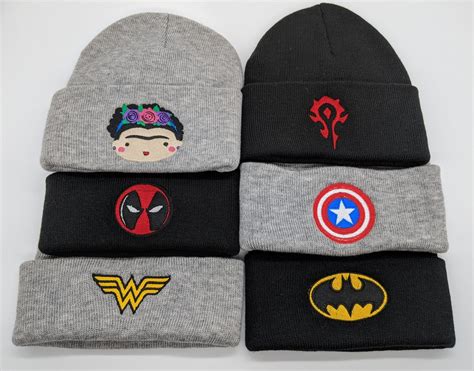 Buy Customizable Embroidered Beanies star Wars, Marvel, DC, Etc. Online ...