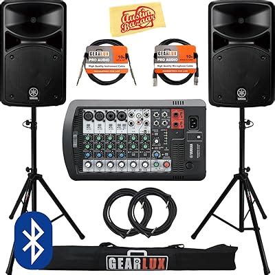 Yamaha STAGEPAS 400BT Portable PA System Bundle India | Ubuy
