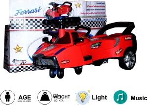 moreyaji Unbreakable Musical Junior Swing car for Kids Magic car Non ...