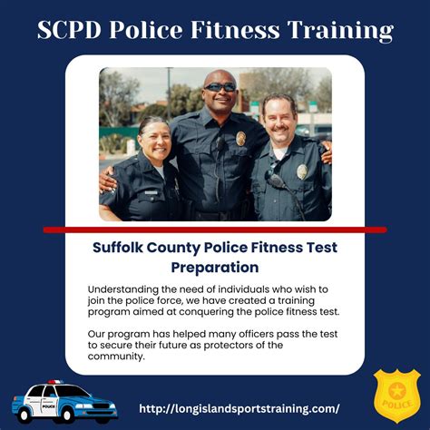 Suffolk County Police Fitness Test Preparation | Act Now!