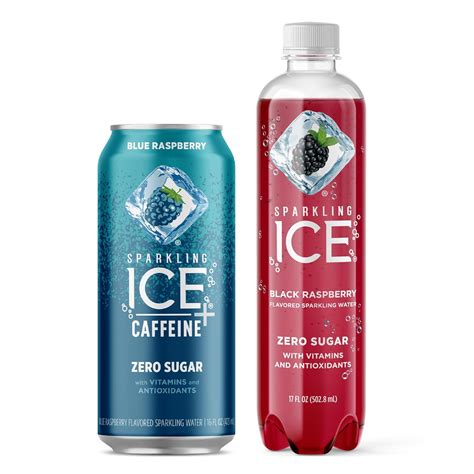 Amazon.com: Sparkling Ice +Caffeine Blue Raspberry Sparkling Water ...