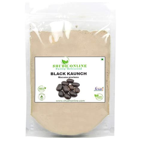 Buy Shudh Online Black Kaunch Beej Powder, Konch Seed, Alkushi (200 ...