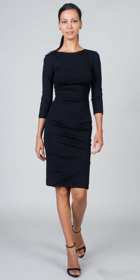 black office dress for women