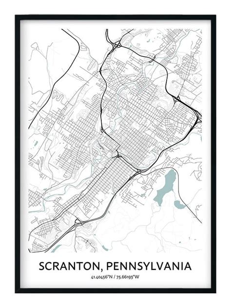 Map of Scranton 的图像结果