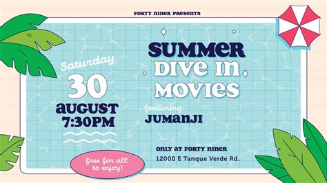 Summer Dive In Movie - Jumanji, 12000 E Tanque Verde Rd, Tucson, AZ ...