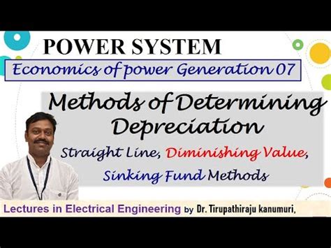PS125 Methods of Determining Depreciation Video Lecture - Crash Course