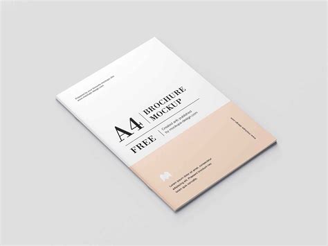 Free A5 Leaflet Mockup Psd