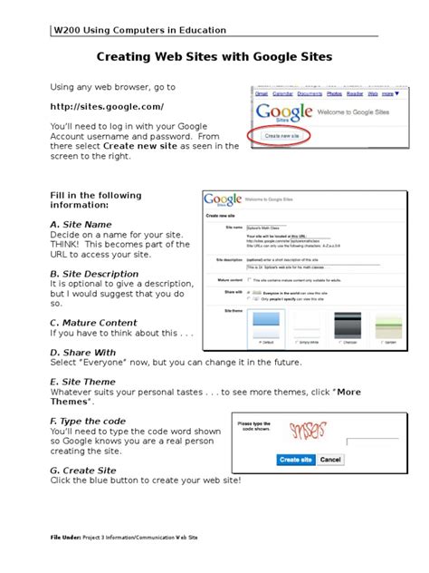 Image result for Google Sites Tutorial