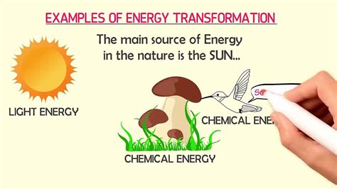 Energy Transformation Examples For Middle School