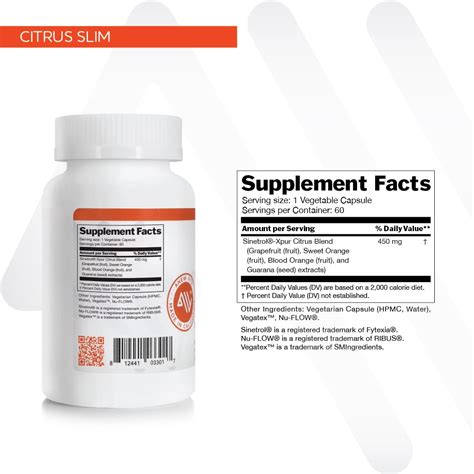 Buy Anew Vita Citrus Slim w/ Sinetrol X-Pur | Weight Loss Supplement ...