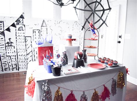 Spiderman Birthday Party - Spider-Man Party Ideas • COVET by tricia