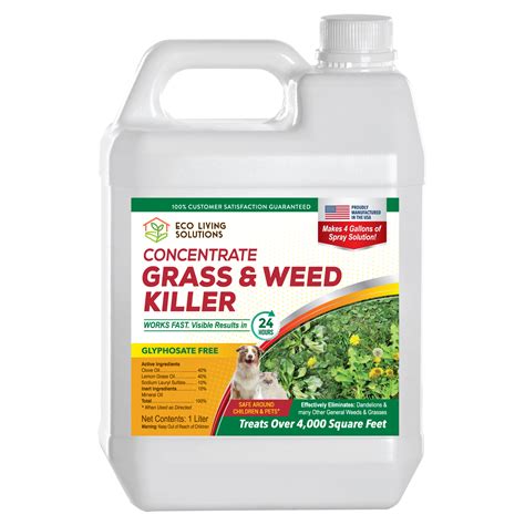 Eco Garden Solutions - Pet Safe Weed Killer for Lawns and Gardens