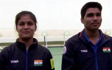 ISSF World Cup: Manu Bhaker-Saurabh Chaudhary win gold, unprecedented ...