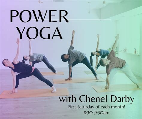 Power Yoga with Chenel, Quest For Balance Wellness, Crawfordsville ...