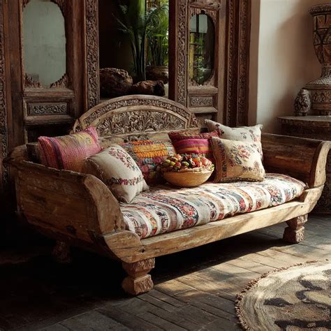Bohemian Floor Couch