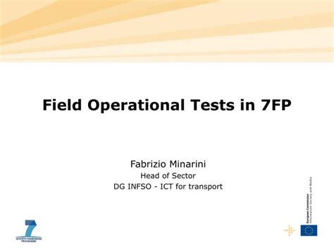 Image result for Field Operational Test PPT