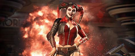 Injustice 2, Harley Quinn 4K wallpaper download