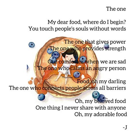 just a poem about food : r/Poem