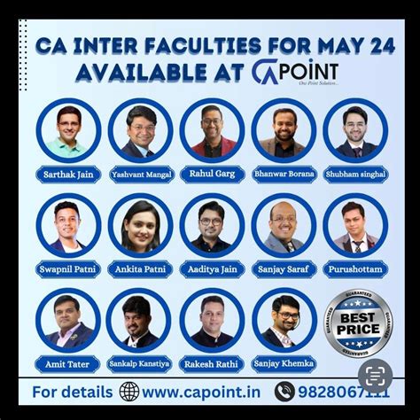 CA Inter Regular Batch Combo || CA Rahul Garg | For May 24 Exams ...