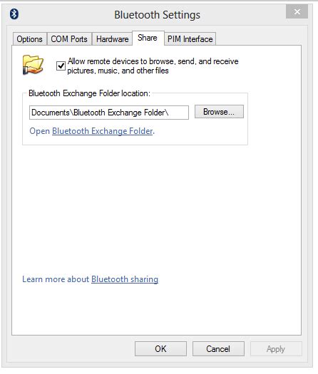 Automatically Receive Files Bluetooth 的图像结果