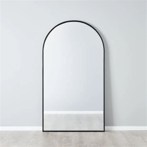 Ronson Black Arched Floor Mirror | Koala Living