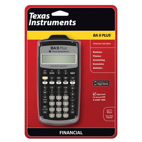 Texas Instruments calculadora financiera BAII plus | Costco México