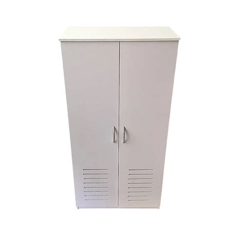 Floor Standing PVC MOP / Janitor Shelf Bathroom Accessories Storage Wa ...