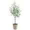 5ft. Eucalyptus Artificial Tree in Farmhouse Planter | Michaels
