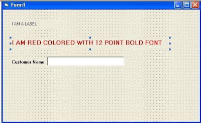 Image result for Label Control Visual Basic