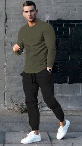 KELONBRO Solid Men Track Suit - Buy KELONBRO Solid Men Track Suit ...