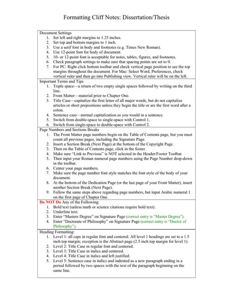 Image result for Right-Aligned Dissertation Formatting Example