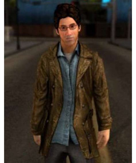 Video Game Silent Hill Harry Mason Jacket - USA Leather Factory