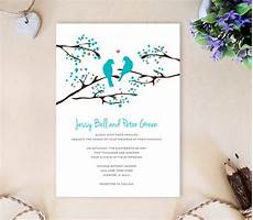Wedding Invitations Birds by Bird Wedding Invitations Lemonwedding Wedding Invitations Birds