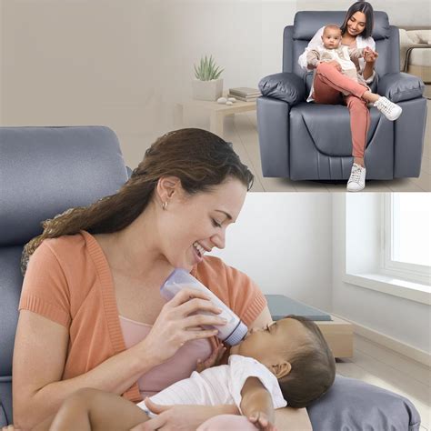 COSVALVE Recliner Chair, PU Leather Massage Chair, Rocking India | Ubuy