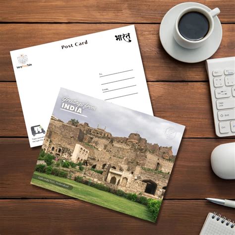 Golconda Fort Hyderabad Postcards (Free Envelopes) – VeryFirstTale