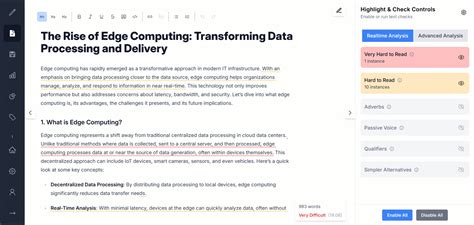 Text Analysis Tools | Gorby's Text Checks and Highlights