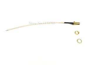 Buyme 20 Pcs Rf Coaxial Straight SMA Female Connector to Soldering ...