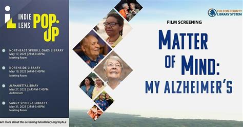 Matter of Minds: My Alzheimers Film Screening & Panel Discussion ...