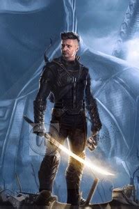 Superhero Hawkeye Poster, Unframed, With Double Sided Tape Paper Print ...