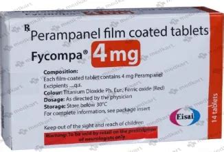 FYCOMPA 4MG TABLET 14'S Price, Uses, Side Effects & Substitutes | Medkart