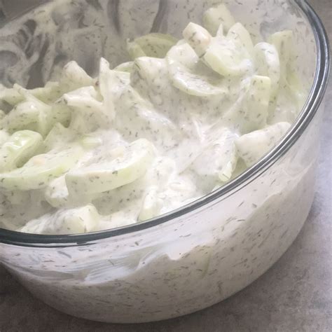 Refreshing Creamy Dill Cucumber Salad Recipe - CincyShopper