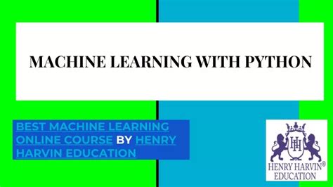 Image result for Machine Learning with Python PPT