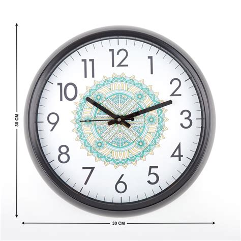 Buy Fiesta Mac Wall Clock - 30cm from Home Centre at just INR 999.0