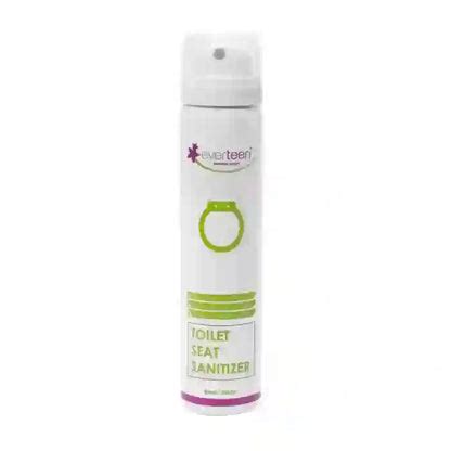 everteen Instant Toilet Seat Sanitizer Spray for Women – Wet & Dry ...