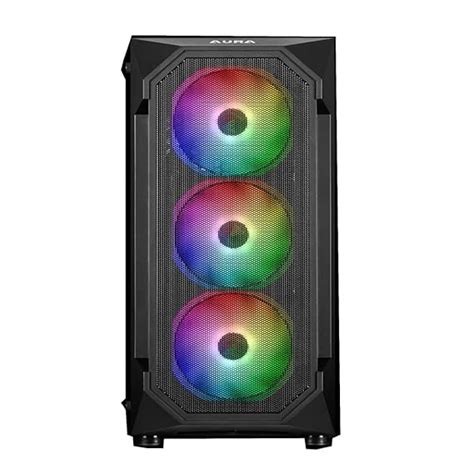 Amazon.in: Buy Gamdias Aura GC1 Mesh ARGB Mid-Tower Gaming Case Black ...
