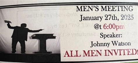 Mens Night of Prayer and Preaching, Valley Grove Baptist Church ...