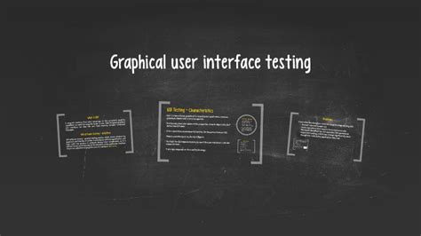 Image result for Graphical User Interface Testing