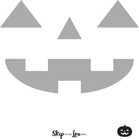 Printable Easy Pumpkin Stencils