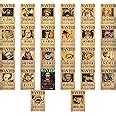 Paper One Piece Wanted Posters Set-300 Gsm 8 X 12 Inch-One Piece Bounty ...
